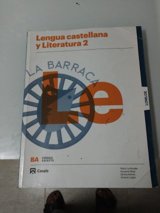 Lengua castellana y literatura 2, Le Bachillerato