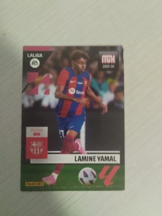 Carta Lamine Yamal FC Barcelona 2023-24.