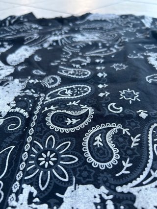 Maglia Alexander Kors Trama Bandana Negra Taglia M