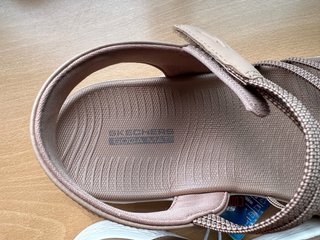 Sandalias Skechers Beige/Marrón