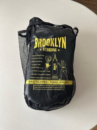 Guantes Boxeo Brooklyn WBC Negro/Amarillo