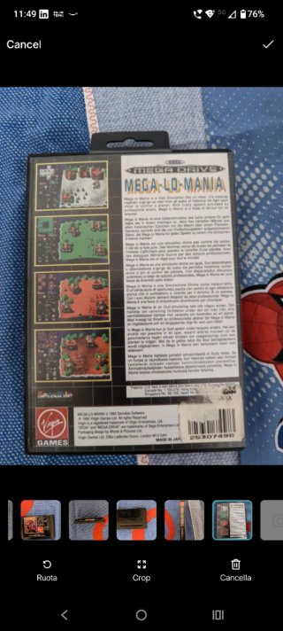 Mega-Lo-Mania Sega Mega Drive