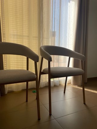Juego de 2 sillas de comedor