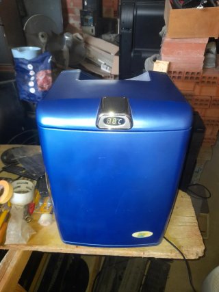 Nevera Portátil 12V/220V Azul