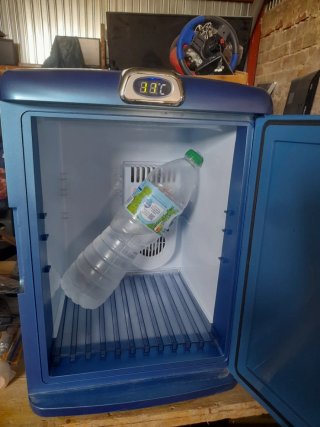 Nevera Portátil 12V/220V Azul