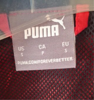 Chaqueta Puma Roja y Negra stade reims
