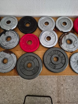 2 Mancuernas 10 kg cada una