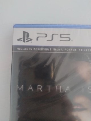 PRECINTADO. Martha Is Dead PS5