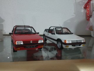 2 Peugeot 205 CTI OTTO 1/18