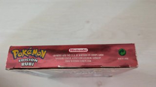 🇪🇸Pokémon Edición Rubí Game Boy Advance Español
