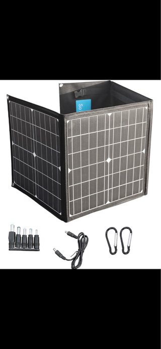 Cargador Solar Plegable 60W