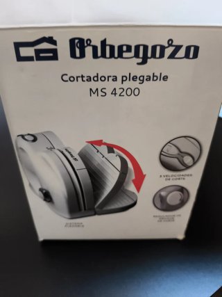 Cortadora plegable Orbegozo MS 4200