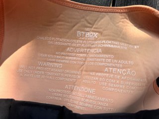 Chaleco flotador BTBOX náutico