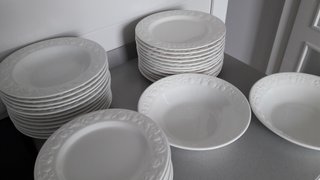 Vajilla italiana Franco Giorgi porcelana