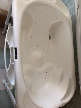 Bañera y cambiador para bebé