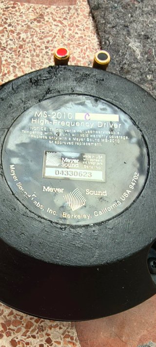 Driver 2" Meyer Sound MS-2010