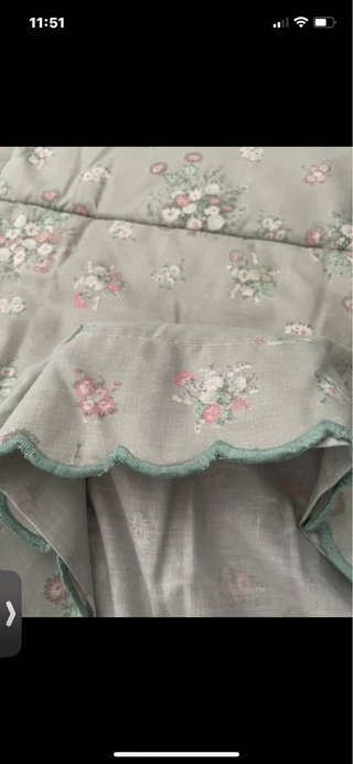 Edredón vintage floral