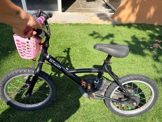 Bicicleta Infantil Btwin 16 Negra