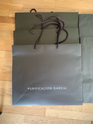 5 Bolsas de Papel Purificación García