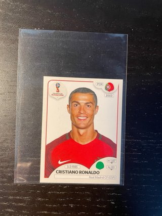 Panini Cristiano Ronaldo Mundial 2014, 2018 y 2022