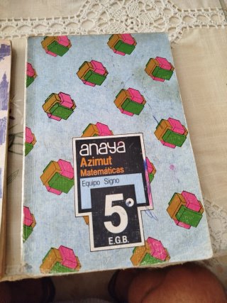 Libros 5º Egb Lecturas editorial Anaya.