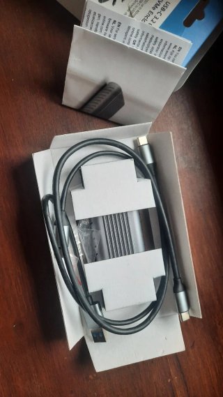 Carcasa SSD NVMe M.2 USB-C Ewent EW7025