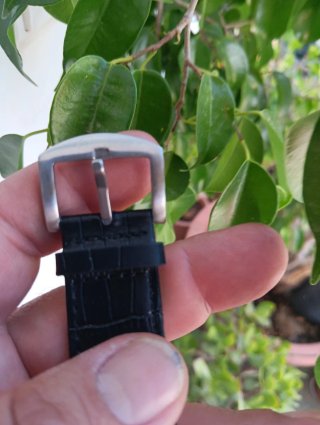 Reloj  Automático Caballero Negro/Plata