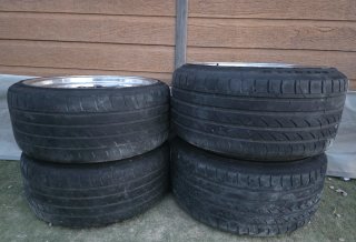 Se vende 4 Llantas 19 japan racing jr10 JWL