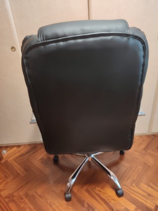 Silla de oficina Kansas Negra