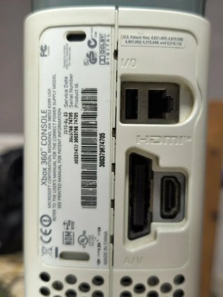 Xbox 360 Blanca con Mandos y Cableado