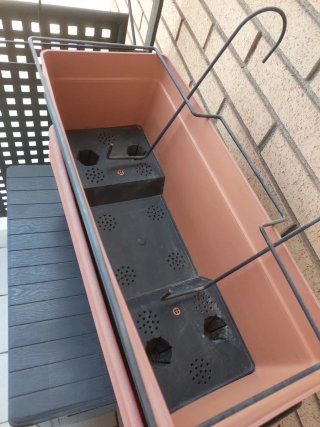 Lote 4 jardineras 3 de 60cm y 1 de 50cm