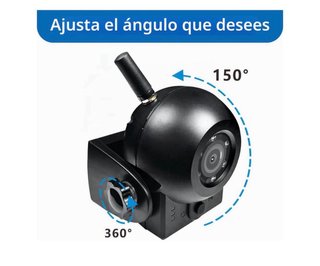 Cámara MHCABSR Negra con Antena