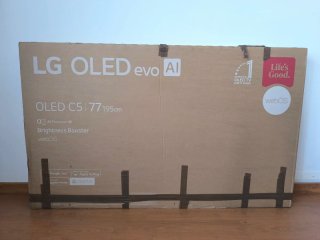 LG OLED evo C5 77 4K TV - A estrenar