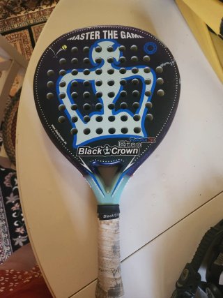 Pala de pádel Black Crown Piton 3K