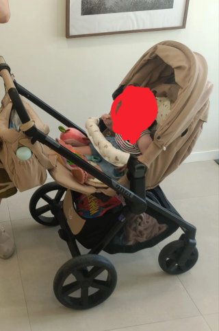 Carrito de bebé trío de jane muum.