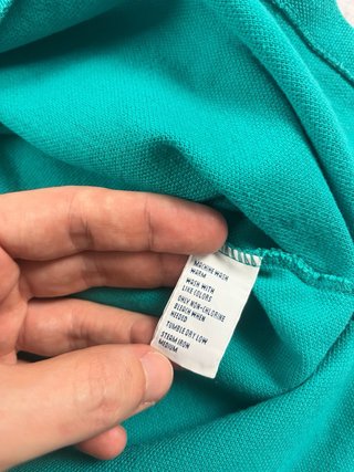 Polo Ralph Lauren Custom Fit turquesa XL
