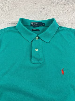 Polo Ralph Lauren Custom Fit turquesa XL
