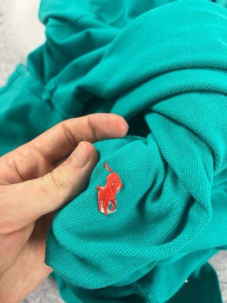 Polo Ralph Lauren Custom Fit turquesa XL