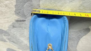 Bolso de fiesta azul clutch vintage