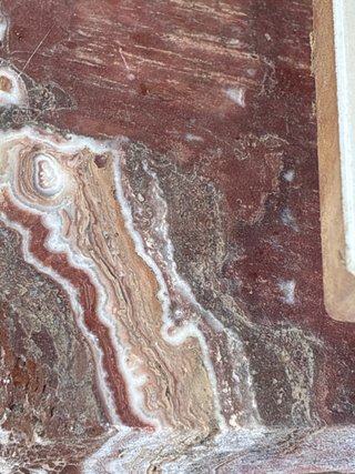 Lote de baldosas de mármol rojizo/rosado 60x40 cm