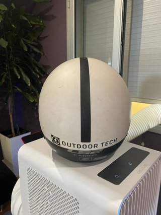 Casco LS2 Cabrio Talla M Negro/Blanco