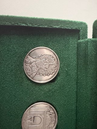 Colección 3 medallas plata Esperanza Macarena