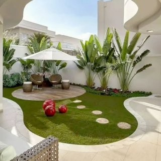 Césped artificial para jardín