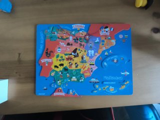 Puzzle Mapa España Janod