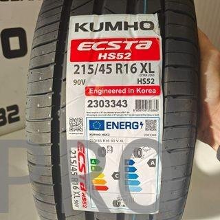 JUEGO 2 NEUMATICOS 215/45 R16 KUMHO NUEVO