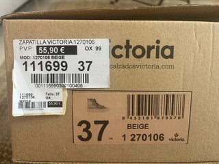 Zapatillas Victoria Beige y Rosa Mujer