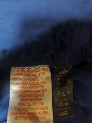 Pantalón corto deportivo Adidas azul