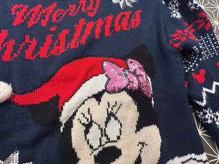 Jersey Navideño Minnie Niña