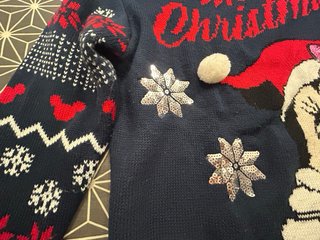 Jersey Navideño Minnie Niña