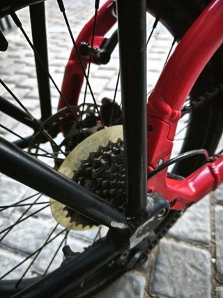 Bicicleta Eléctrica Tern HSD Roja